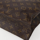 LOUIS VUITTON Monogram Sac Plat Hand Bag M51140 LV Auth 143075-16