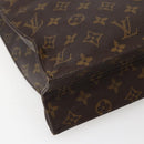 LOUIS VUITTON Monogram Sac Plat Hand Bag M51140 LV Auth 143075-9