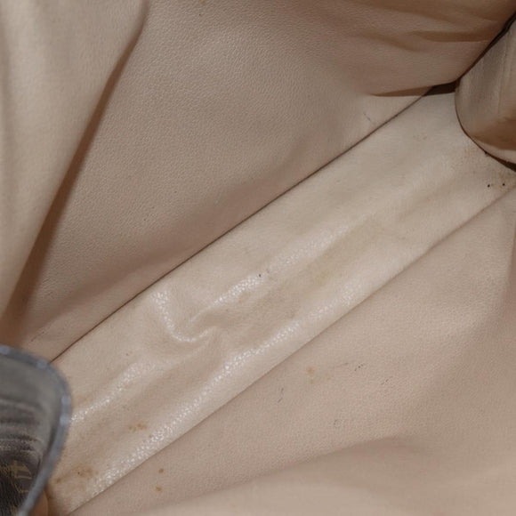 LOUIS VUITTON Monogram Sac Plat Hand Bag M51140 LV Auth 143075