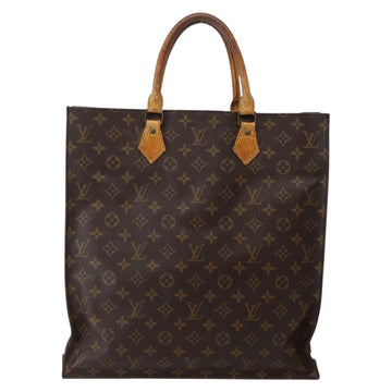 LOUIS VUITTON Monogram Sac Plat Hand Bag M51140 LV Auth 143075 - 0