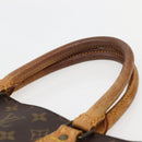 LOUIS VUITTON Monogram Sac Plat Hand Bag M51140 LV Auth 143075-8
