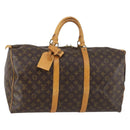 LOUIS VUITTON Monogram Keepall 50 Boston Bag M41426 LV Auth 143077-1