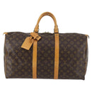 LOUIS VUITTON Monogram Keepall 50 Boston Bag M41426 LV Auth 143077-13