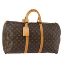 LOUIS VUITTON Monogram Keepall 50 Boston Bag M41426 LV Auth 143078-1