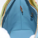 LOUIS VUITTON Monogram Vernis Houston Hand Bag Baby Blue M91005 LV Auth 143080-19