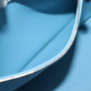 LOUIS VUITTON Monogram Vernis Houston Hand Bag Baby Blue M91005 LV Auth 143080-20