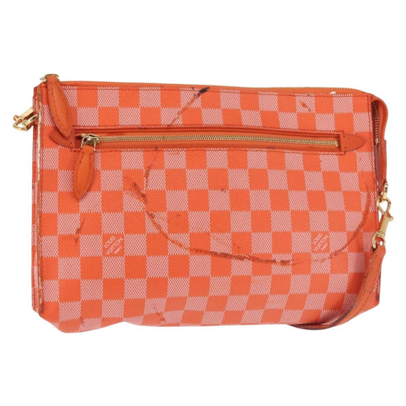 LOUIS VUITTON Damier Color Module Clutch Bag 2way Pimon N41312 LV Auth 143082