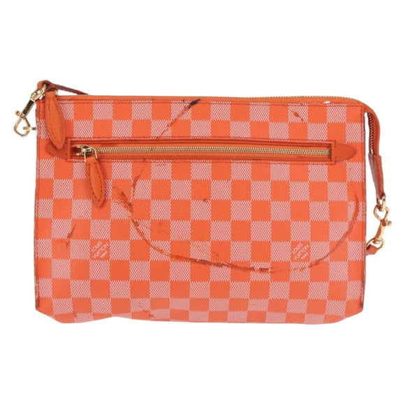 LOUIS VUITTON Damier Color Module Clutch Bag 2way Pimon N41312 LV Auth 143082