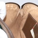 GUCCI GG Supreme Web Sherry Line Shoulder Bag PVC Beige 98 02 047 Auth 143088-19