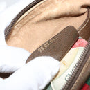 GUCCI GG Supreme Web Sherry Line Shoulder Bag PVC Beige 98 02 047 Auth 143088-12