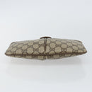 GUCCI GG Supreme Web Sherry Line Shoulder Bag PVC Beige 98 02 047 Auth 143088-6