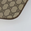 GUCCI GG Supreme Web Sherry Line Shoulder Bag PVC Beige 98 02 047 Auth 143088-7