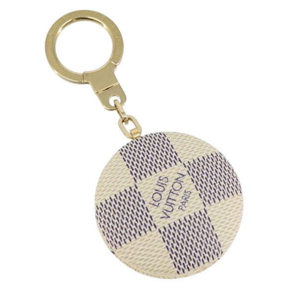 LOUIS VUITTON Damier Azur Astropill Charm N65989 LV Auth 143093