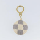 LOUIS VUITTON Damier Azur Astropill Charm N65989 LV Auth 143093-5