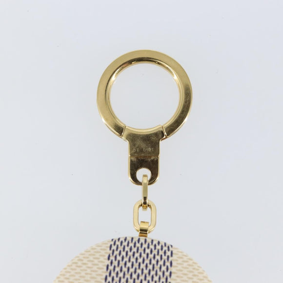 LOUIS VUITTON Damier Azur Astropill Charm N65989 LV Auth 143093