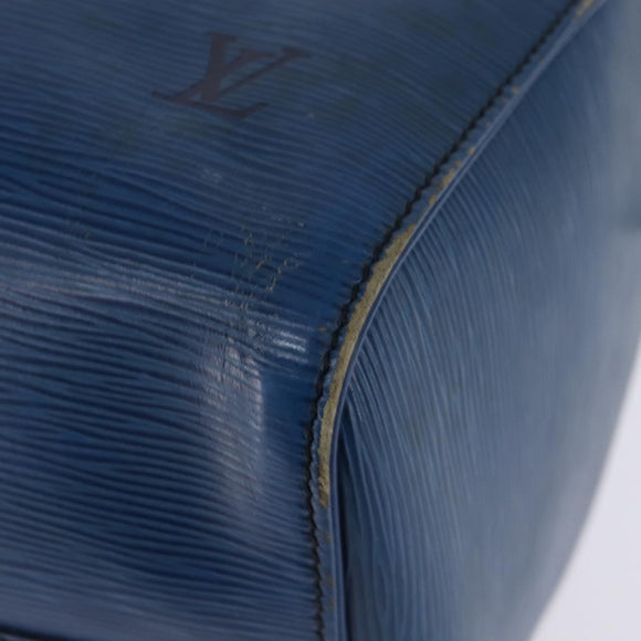 LOUIS VUITTON Epi Speedy 30 Hand Bag Toledo Blue M43005 LV Auth 143100