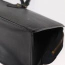 LOUIS VUITTON Epi Sac Triangle Hand Bag Black M52092 LV Auth 143103-15