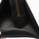 LOUIS VUITTON Epi Sac Triangle Hand Bag Black M52092 LV Auth 143103-18