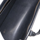 LOUIS VUITTON Epi Sac Triangle Hand Bag Black M52092 LV Auth 143103-10