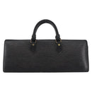 LOUIS VUITTON Epi Sac Triangle Hand Bag Black M52092 LV Auth 143103-13