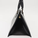 LOUIS VUITTON Epi Sac Triangle Hand Bag Black M52092 LV Auth 143103-4