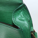 LOUIS VUITTON Epi Saint Cloud GM Shoulder Bag Green M52194 LV Auth 143105-17