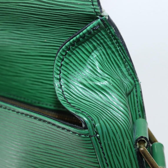 LOUIS VUITTON Epi Saint Cloud GM Shoulder Bag Green M52194 LV Auth 143105