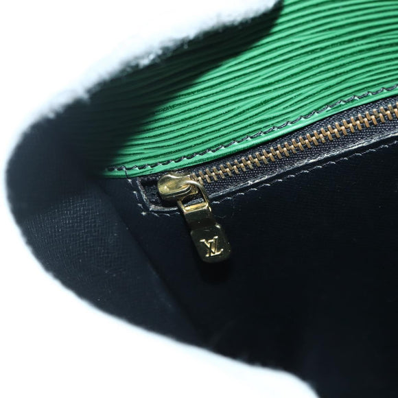 LOUIS VUITTON Epi Saint Cloud GM Shoulder Bag Green M52194 LV Auth 143105