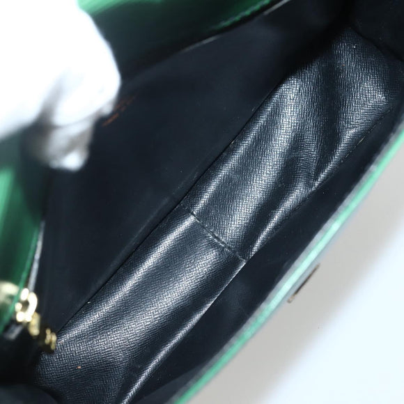 LOUIS VUITTON Epi Saint Cloud GM Shoulder Bag Green M52194 LV Auth 143105