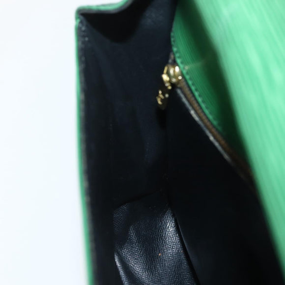 LOUIS VUITTON Epi Saint Cloud GM Shoulder Bag Green M52194 LV Auth 143105