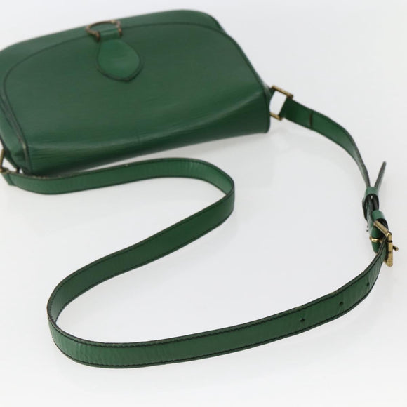 LOUIS VUITTON Epi Saint Cloud GM Shoulder Bag Green M52194 LV Auth 143105