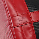 LOUIS VUITTON Epi Noe Shoulder Bag Bicolor Black Red M44017 LV Auth 143106-17