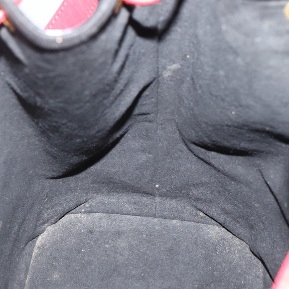 LOUIS VUITTON Epi Noe Shoulder Bag Bicolor Black Red M44017 LV Auth 143106