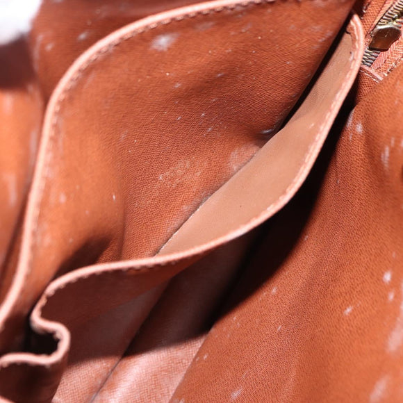 LOUIS VUITTON Epi Porte Documents Voyage Business Bag Brown M54478 Auth 143107