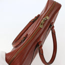 LOUIS VUITTON Epi Porte Documents Voyage Business Bag Brown M54478 Auth 143107-6