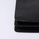 LOUIS VUITTON Epi Angian Shoulder Bag 2way Black M52112 LV Auth 143108-9