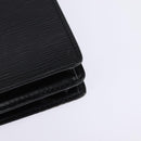 LOUIS VUITTON Epi Angian Shoulder Bag 2way Black M52112 LV Auth 143108-16