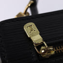 LOUIS VUITTON Epi Angian Shoulder Bag 2way Black M52112 LV Auth 143108-17