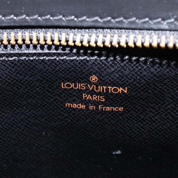 LOUIS VUITTON Epi Angian Shoulder Bag 2way Black M52112 LV Auth 143108