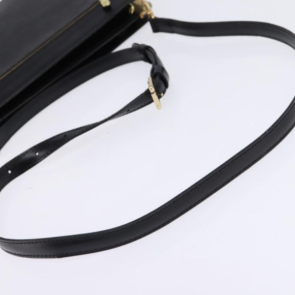 LOUIS VUITTON Epi Angian Shoulder Bag 2way Black M52112 LV Auth 143108