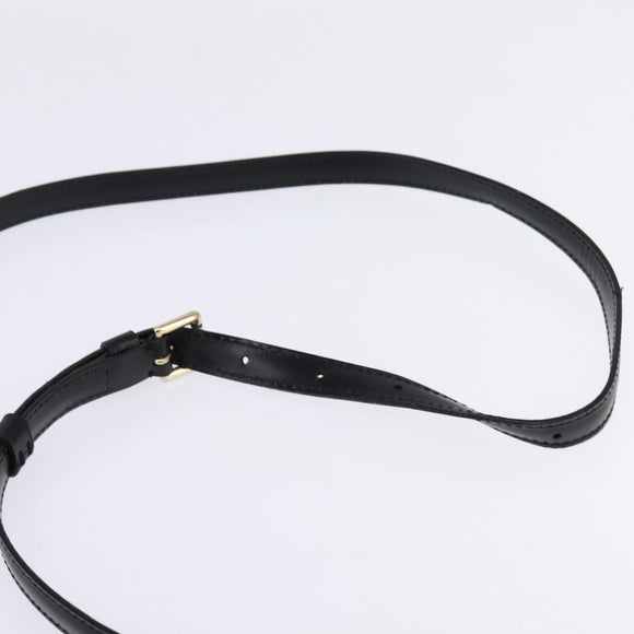 LOUIS VUITTON Epi Angian Shoulder Bag 2way Black M52112 LV Auth 143108