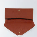LOUIS VUITTON Epi Art Deco Clutch Bag Brown M52633 LV Auth 143109-9