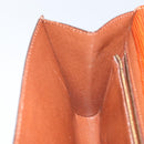 LOUIS VUITTON Epi Art Deco Clutch Bag Brown M52633 LV Auth 143109-19