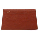 LOUIS VUITTON Epi Art Deco Clutch Bag Brown M52633 LV Auth 143109-2