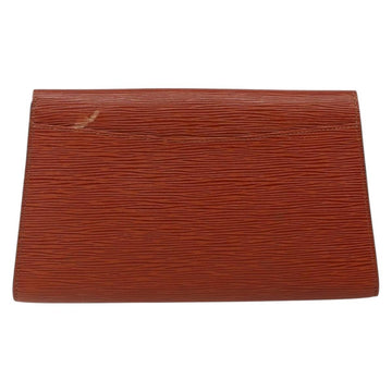 LOUIS VUITTON Epi Art Deco Clutch Bag Brown M52633 LV Auth 143109 - 0