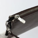 LOUIS VUITTON Epi Pochette Accessoires Pouch Mokka M5294D LV Auth 143110A-10