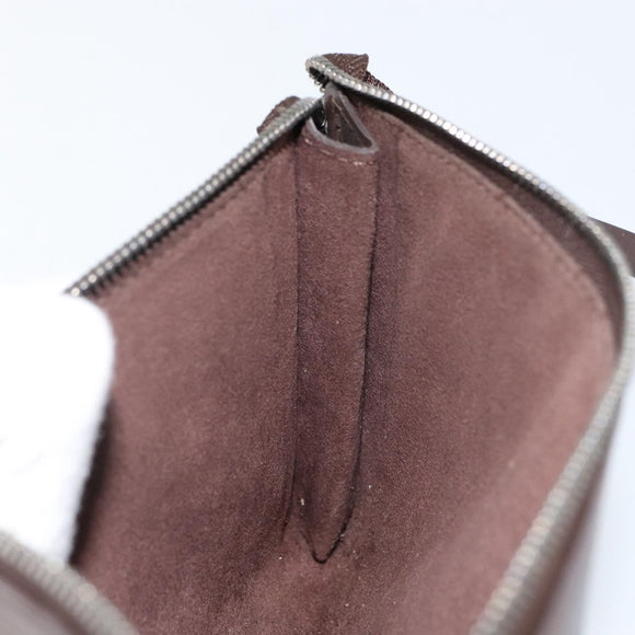 LOUIS VUITTON Epi Pochette Accessoires Pouch Mokka M5294D LV Auth 143110A