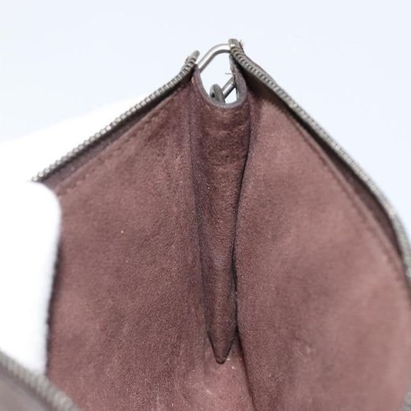 LOUIS VUITTON Epi Pochette Accessoires Pouch Mokka M5294D LV Auth 143110A