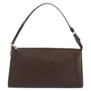 LOUIS VUITTON Epi Pochette Accessoires Pouch Mokka M5294D LV Auth 143110A-13