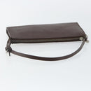 LOUIS VUITTON Epi Pochette Accessoires Pouch Mokka M5294D LV Auth 143110A-7